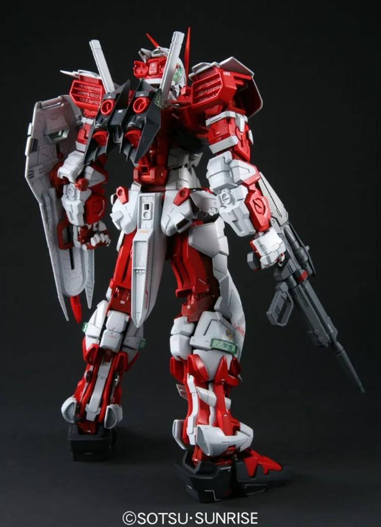 BANDAI SPIRITS PG Mobile Suit Gundam SEED DESTINY Gundam Astray Red Frame Scale Plastic Model Kit 1/60 Pre-Colored