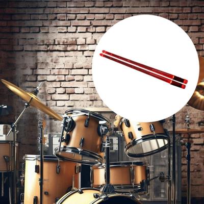 Pacote com 2 Baquetas Iluminadas, Ferramenta de Percussão, Baqueta Leve para Crianças e Adultos