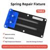 Spring Repair Holding Fixture TH02 with Sliding Clamp Block, Flat Base Screw-Fastened Contact Point for Manual Repair Maintenance Tasks