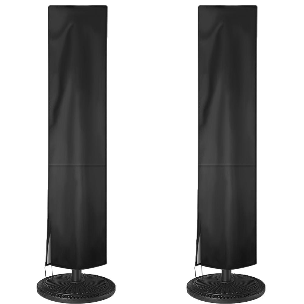 1-10Pcs Outdoor Parasol Cover 210D Oxford Cloth Waterproof Umbrella Protector Large Dustproof Anti-UV Parasol Cover with Zipper