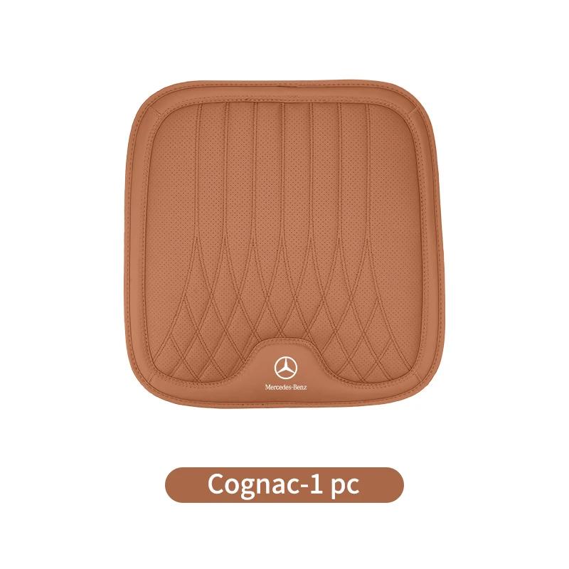 GLC GLB Autositzbezug Leder Polsterpolster Anti-Rutsch Logo Zubehör Für Mercedes Benz W211 W124 W176 W177 C180 C200 C260 C300