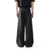 Four Seasons Men Black Baggy Pants Casual Wide Leg Work Wear Straight Trousers Male Drape Loose Cool Cargo Pants