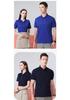 Custom Logo Corporate Polo Shirt, Unisex Summer Style, Lapel, Short Sleeve, Embroidered Workwear