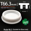 Silicone Rubber Drain Stopper for Washbasin, Mop Pool, and Children's Bathtub - Odor-Proof, Waterproof Stainless Steel Floor Plug.