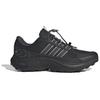 Adidas ROAM WANDER Shock Absorbers Slip Resistant Abrasion Resistant Breathable Low Top Hiking Shoes Unisex Black Sneakers JR7653
