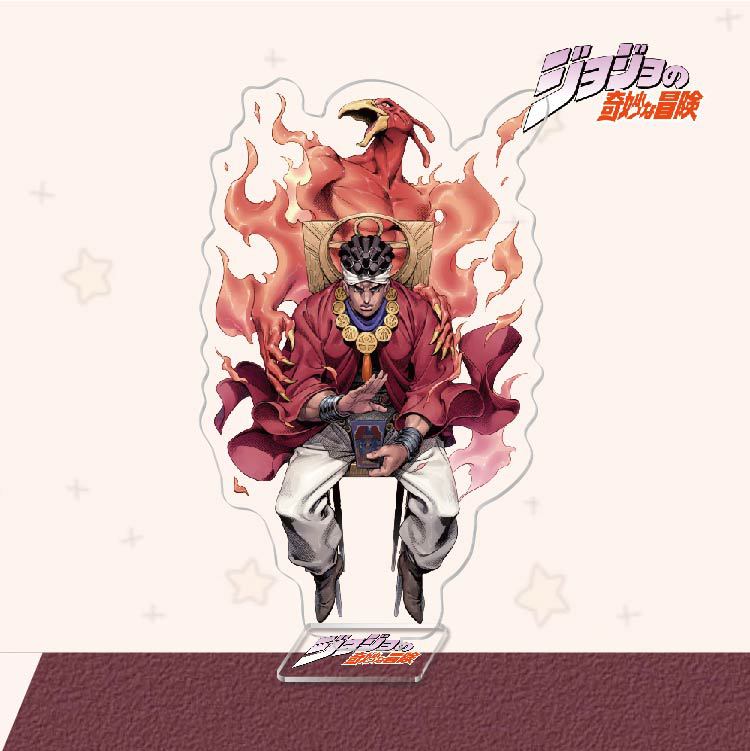JoJo's Bizarre Adventure Animation Comics Peripheral Toys JOJO Dio Acrylic Stand-Up Sign Anime Action Figure Model Collection