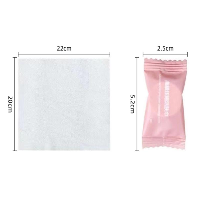 20/50PCS Mini Compressed Towel Disposable Capsules Towels Magic Face Care Tablet Outdoor Travel Cloth Wipes Paper Tissue