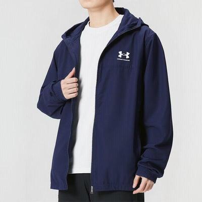 Men's Spring/Autumn Woven Hooded Jacket 1390149-410
