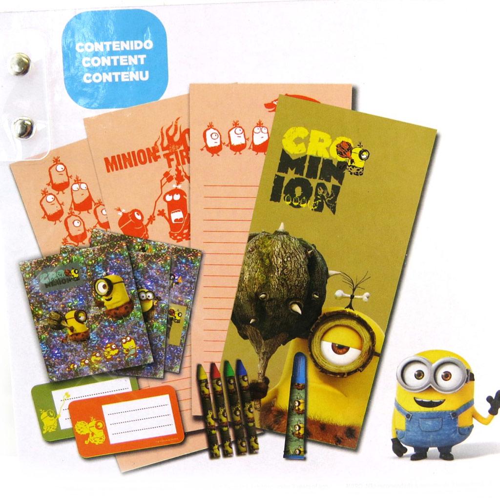 Minions [M9789] - Set papeterie 'Minions' (22 pièces)