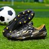 31-44  Football Shoes Shock Absorption Anti-skid and Wear-resistant Long Spike Outdoor Sports Training Football Shoes