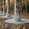 Winter Plant Rootlet Warmer Palm Tree Protector, Frost Cover with Drawstring And Ground Stakes, Freeze Protection for Trees Insulation Wrap