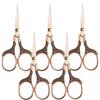 1-5Pcs Stainless Steel Vintage Scissors Sewing Fabric Cutter Embroidery Tailor Thread Scissor Tools for Sewing Shears Small