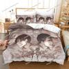 3D Printed Anime Attack on Titan Bedding Set Duvet Cover Bedroom Comforter Single Twin King _Size Quilt Cover Home Textiles