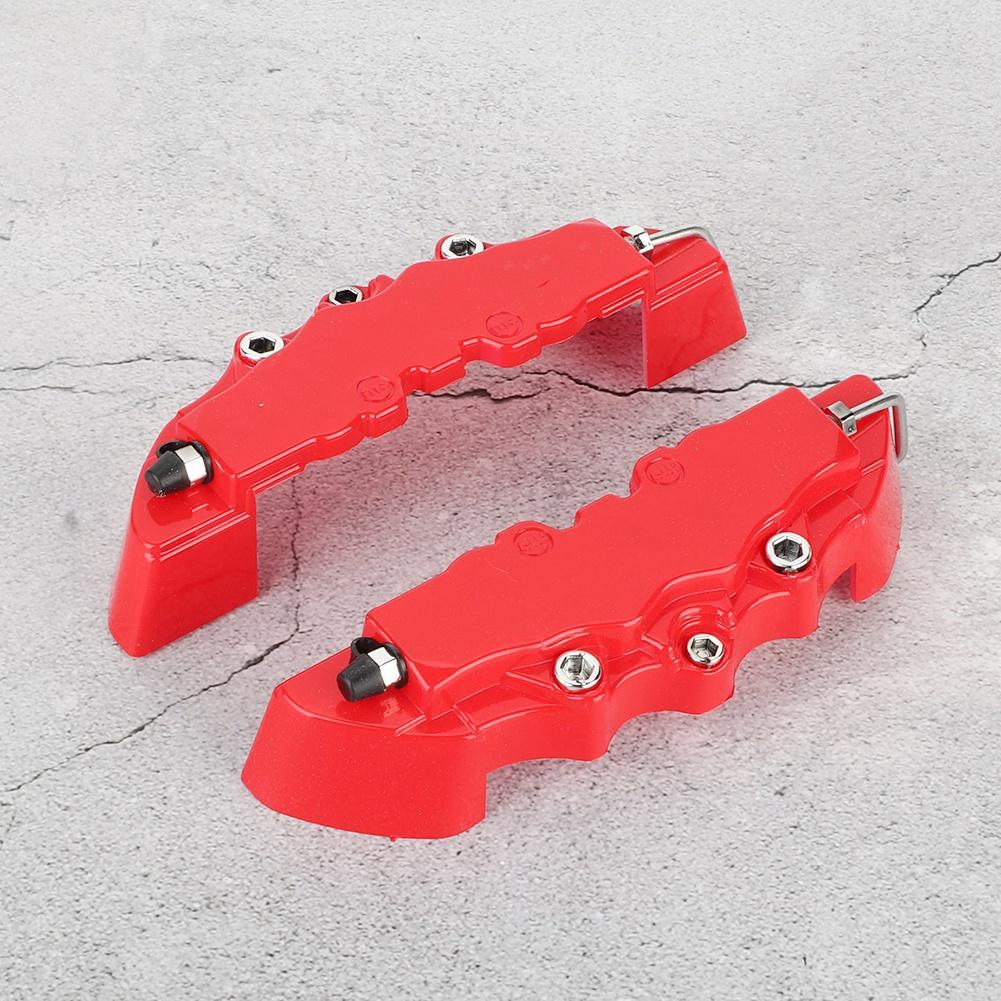 2PCS High Quality ABS Useful Car Universal Disc Brake Caliper Covers Front Rear Auto Kit