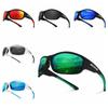 Queshark Frauen Männer Polarisierte Sport Sonnenbrille für Angeln Klettern Wandern Radfahren Brillen MTB Fahrrad Brille Fahrrad Brille QE22N