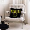 NNirvanas Band Pillow Gifts Home Office Furnishings Bedroom Sofa Car Cushion Cover case xcm