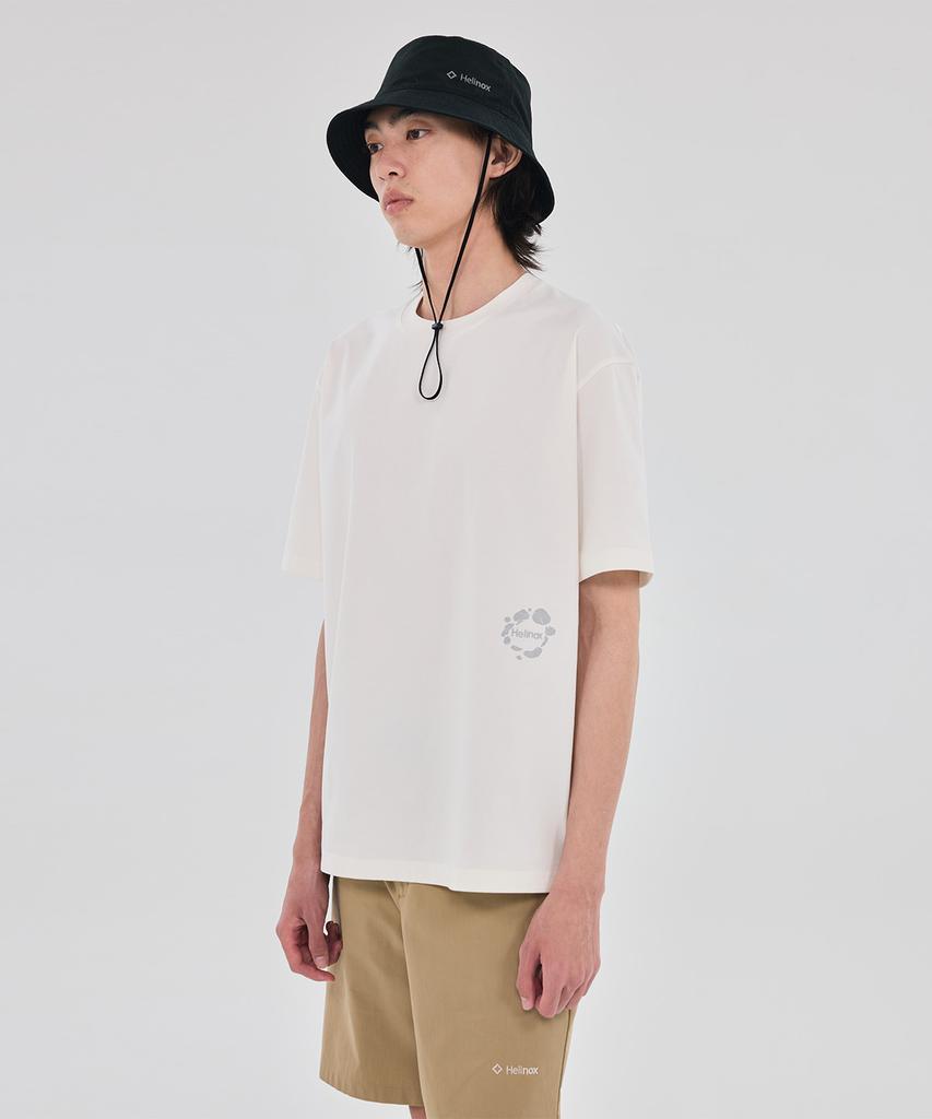 Hellinogseuweeo Magic Hours Sorona Short Sleeve T-Shirt_White