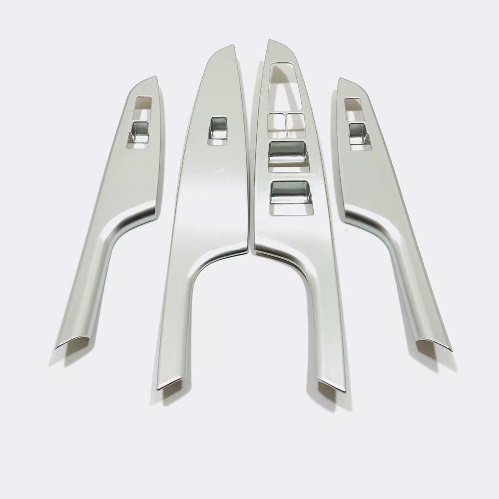 

ABS углеродное волокно, автомобильный подлокотник, кнопка переключения окна, подъемная панель, рама, отделка, стиль для Hyundai Tucson 2015 2016 2017 with seatheat-buttonq1P