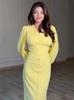 Women's 2025 Summer Retro Sweet Long Sleeve Dress