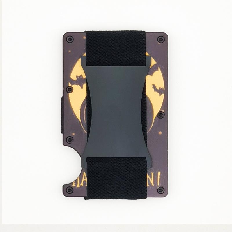 New RFID Blocking Carbon Fiber Wallet with Money Clip