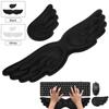 Keyboard Mouse Wrist Rest Memory Foam Angel Wing Wrist Pad Soft and Comfortable Cute Hand Rests Set for Office Work Study Gaming