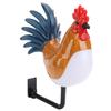 Cordless Wall Sconces with Sound 3 Colors Temperature Rooster Shape Touch Control Dimmable Rechargeable LED Wall Lights for Bedroom