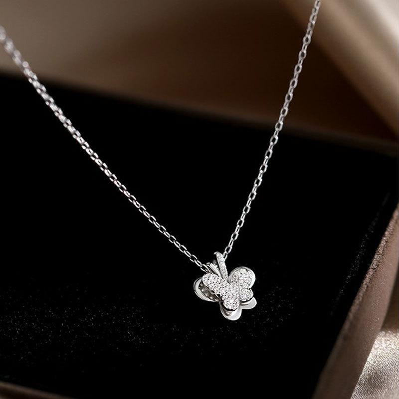 

Ожерелье-бабочка, женская нишевая цепочка на ключицу высокого дизайна