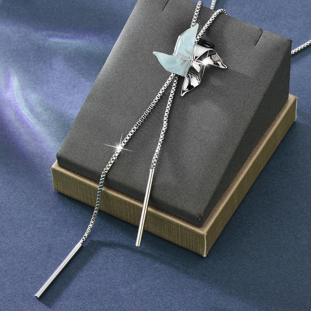 Windmill Goldplated Premium Necklace With Elegant Snake Chain Ideal Women For