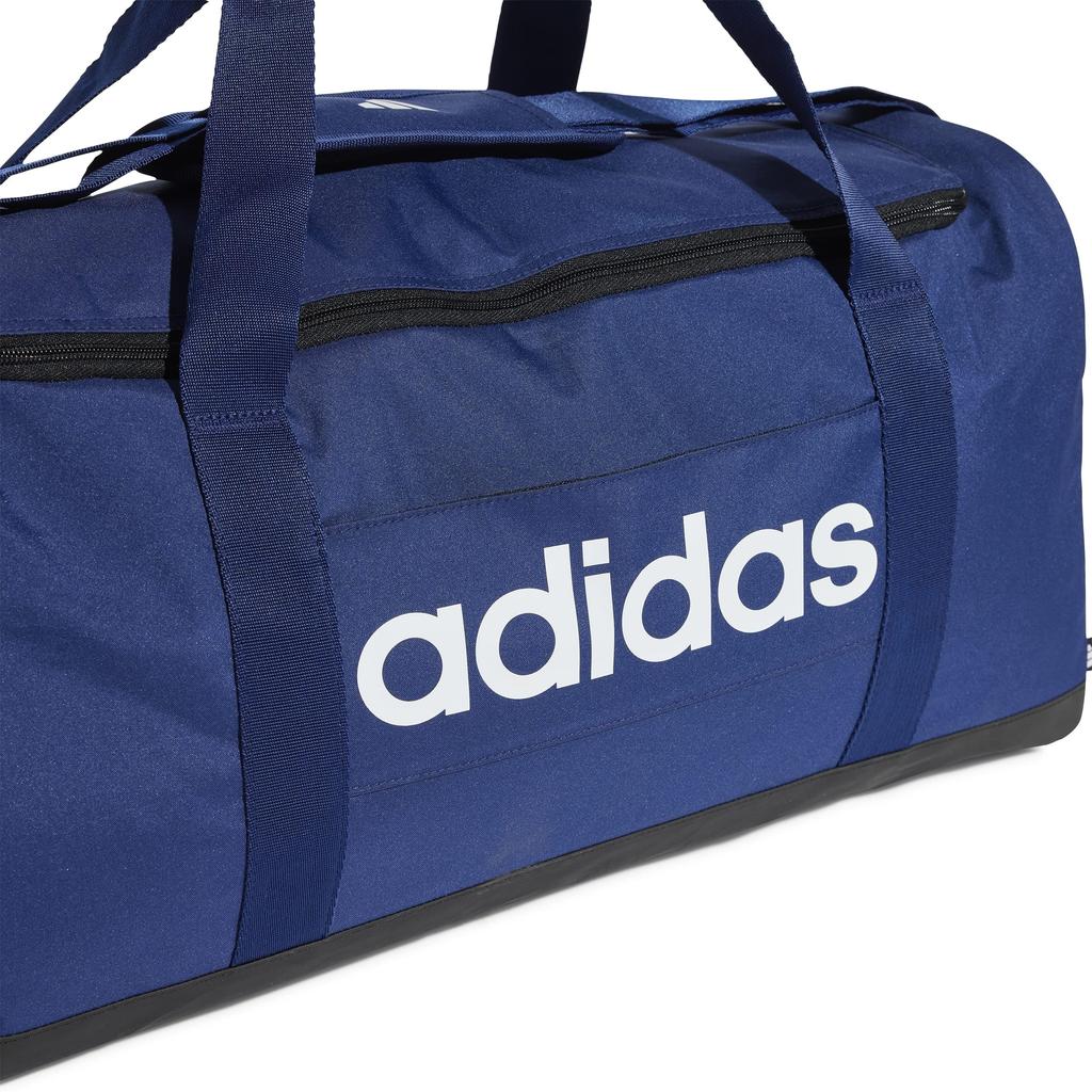 Adidas Linear Duffel 1 Dark Bag, cm, KWQ26, Blue/White (IN6116)