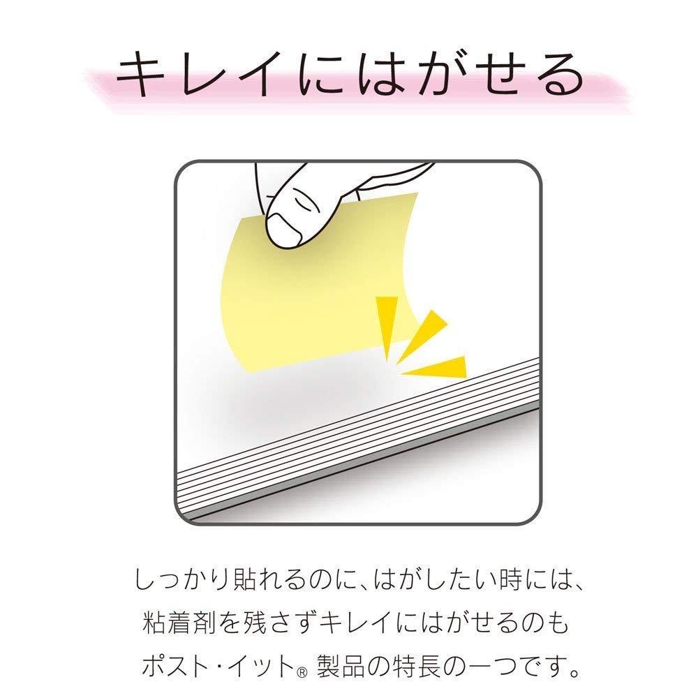 3M Post-it Strong Adhesive Sticky Notes Neon Colors 50x15mm 90 Sheets X 5 Pads 700SS-NE