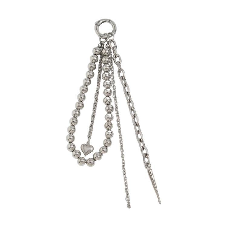 Aesthetic keychains Purse Handbag Backpack Bag Pendant Charms Pearls Keychains Charms Car Keyring for Women Girls