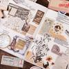 60pcs/pack Vintage DIY Diary Sticker Writable Label Album Scrapbooking Stickers Handbook Decoration