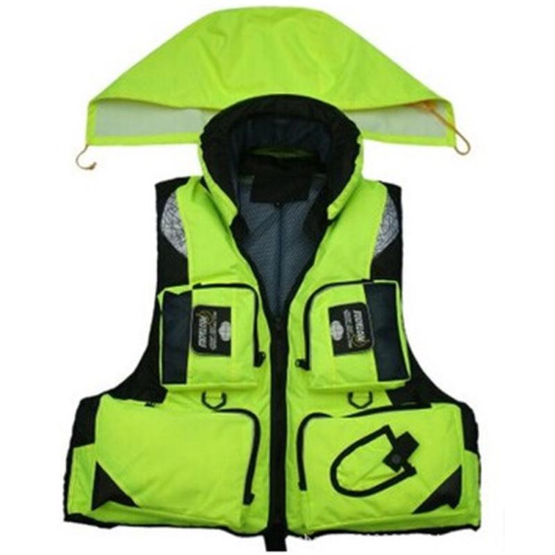 Adjustable Adult Safety Life Jacket Survival Vest for Swimming Boating Fishing
