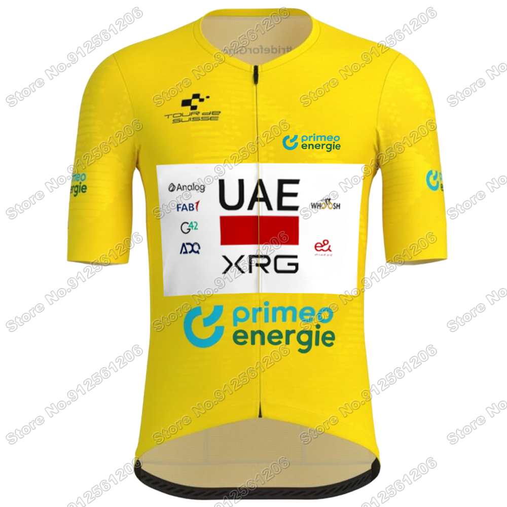Team Tadej Pogačar Radtrikot Set Italien Frankreich Spanien Schweiz Tour Radsportbekleidung Herren Rennrad Trikot Trägerhose