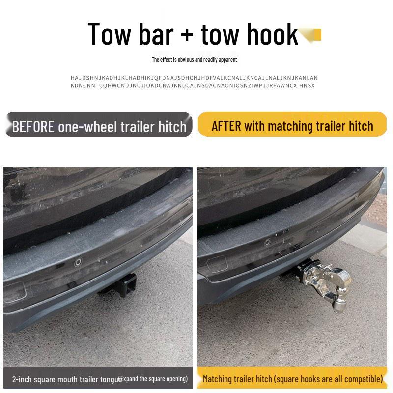 Enhanced Tow Bar for Nissan X-Trail, Qashqai, Murano, Terra, and New Paladin
