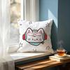Cartoon FFish Lover Cat Cushion Cover Cushion Cover Set Pcs x x x Pillowcase Decorative Sofa Home Decor