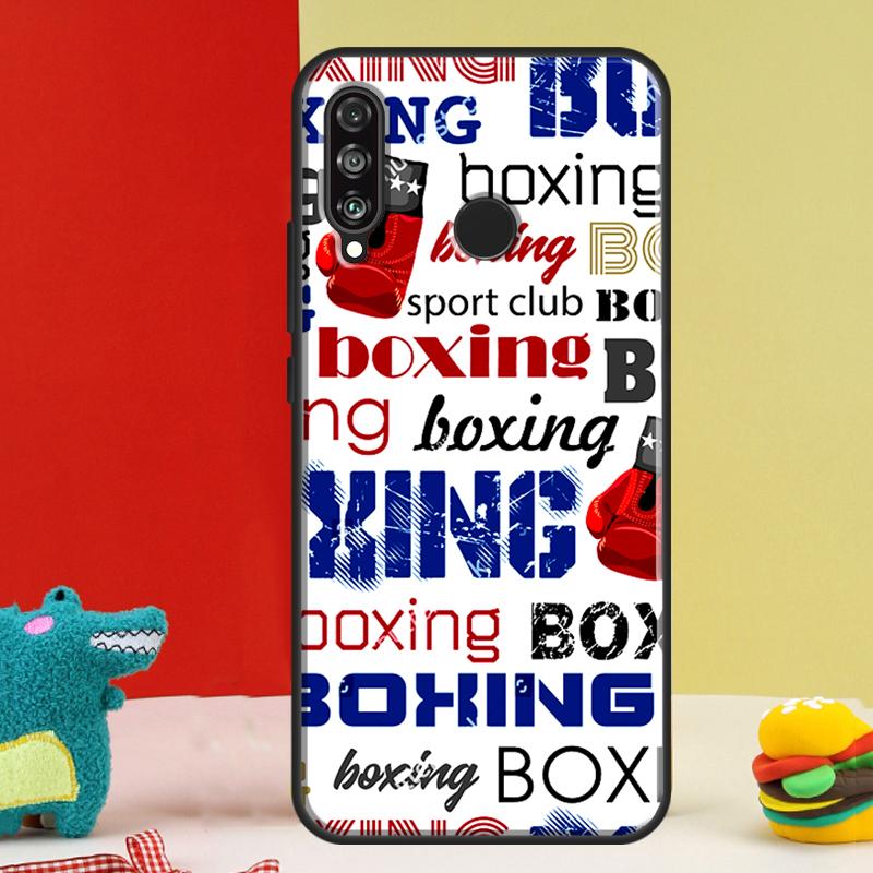 Gants de Boxe Pour Huawei Nova 5T 9 10 SE 12i 12s 11i Y91 Y90 Y60 Y70 Y72 Y61 P60 P30 Pro P20 P40 Lite Coque