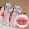Shimmering Plumping Lip Gloss: Long-Lasting, Moisturizing, Non-Fade & Non-Transfer Jelly Water Light Lip Oil