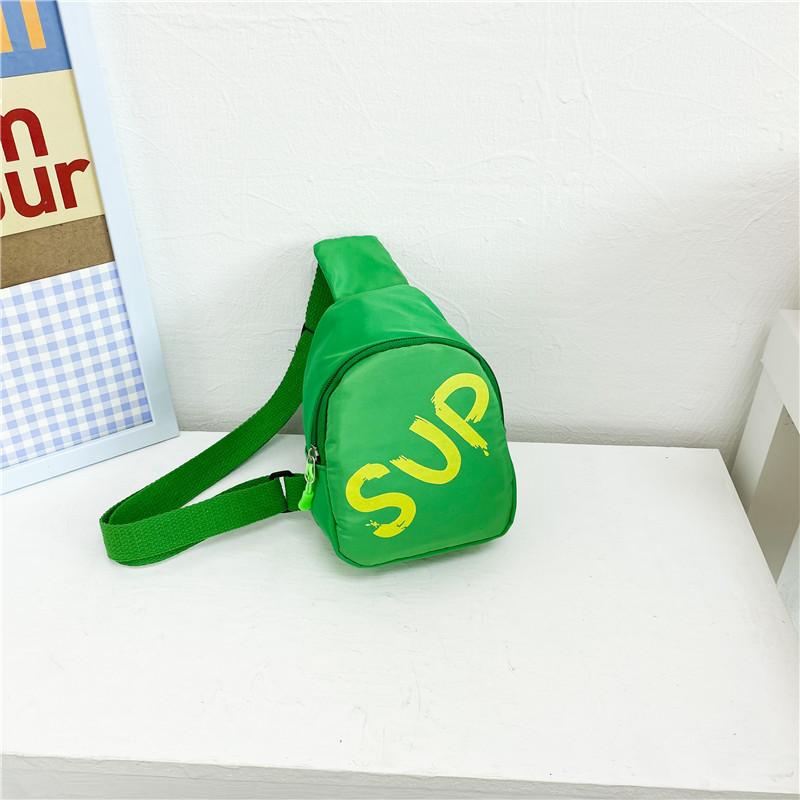 And Functional Fun Childrens Nylon Chest Bag With Decorative Letter Design For Occasions All