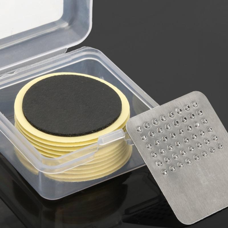 Bicycles Tire Repair Tool Bike Inner Tire Patches Round Tire Patches Portable Bike Tire Flat Repair Tool Enduring