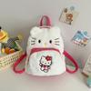 Nuova borsa a tracolla messenger leggera con gattino dei cartoni animati per uso quotidiano, borsa carina, regalo per ragazza