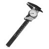 xuuyuu Fiber Caliper with Dial, Two Scales, Range: Approx. 0-150mm, Suitable for Labs, Offices, and Shops