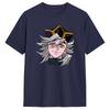 Unique Anime Douma Upper TShirt Unisex O Neck Cotton T Shirt Short Sleeve Tee Shirt Plus Size Tops
