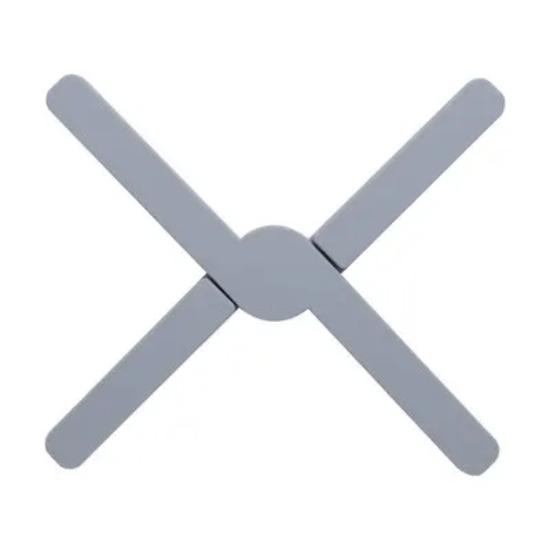 Silicone Placemat Heat Resistant Table Mat Foldable Cross Table Pad Trivet for Hot Pot Plate Mat Cup Coaster Kitchen Accessories