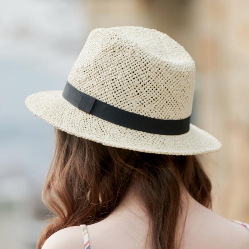 New handmade hook hollow needle jazz hat vacation travel spring and summer sunshade sunscreen top hat sun hat