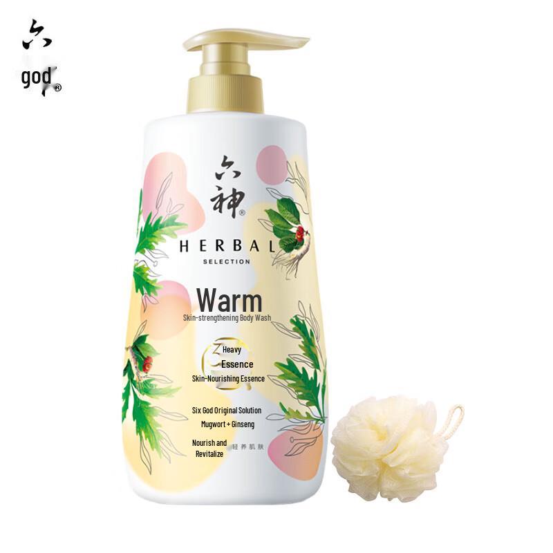 

Liou Shen Gentle Moisturizing Shower Gel with Mugwort & Ginseng