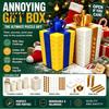 Novelty Surprising Box for Parties Annoying Prank Puzzle Gift Box, 3D Printed Reusable Cash & Card Tricky Container Holder, Hilarious Challenge Funny