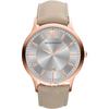 Renato Silver Beige Leather Men's Quartz Watch with Date AR2464