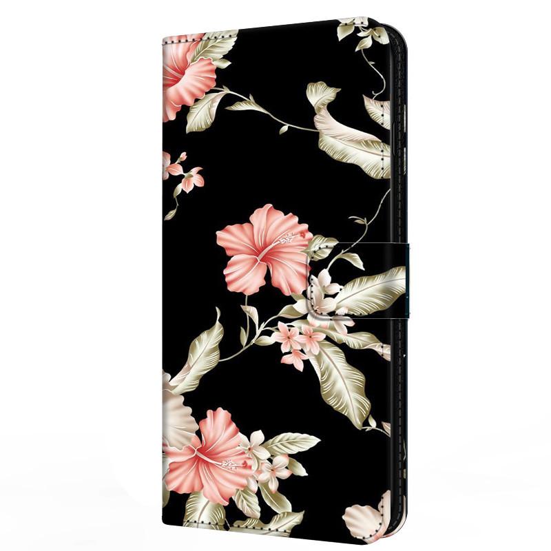 Buch Leder Süße Hülle Für Samsung Galaxy A12 A02 A03s A42 A32 4G A52s 5G Hülle Portemonnaie Blume Bemalt Kühl Ständer Klapp A 03s 12