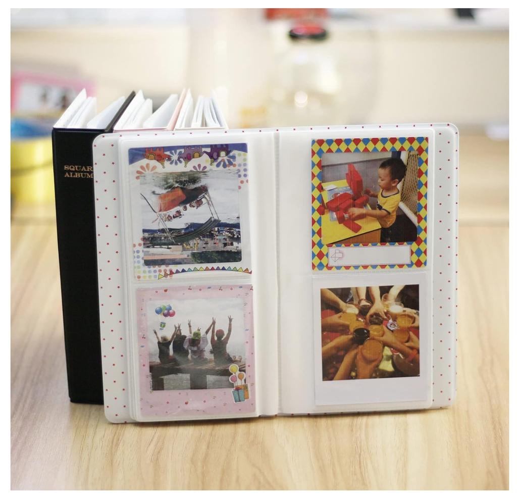 64 Photo Album for Fujifilm Instax Square SQ1 SQ20 SQ10 SQ10 SQ6 SP-3